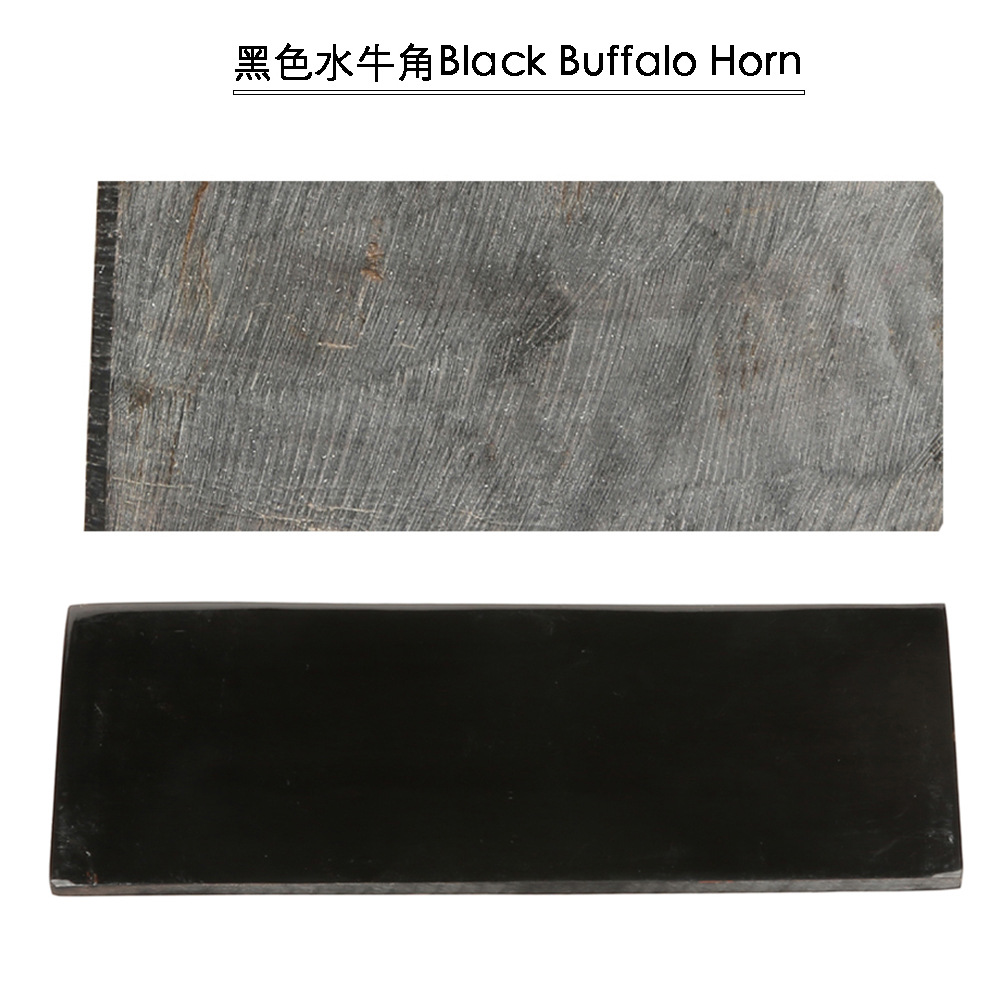 The material is changed to black bovine horns