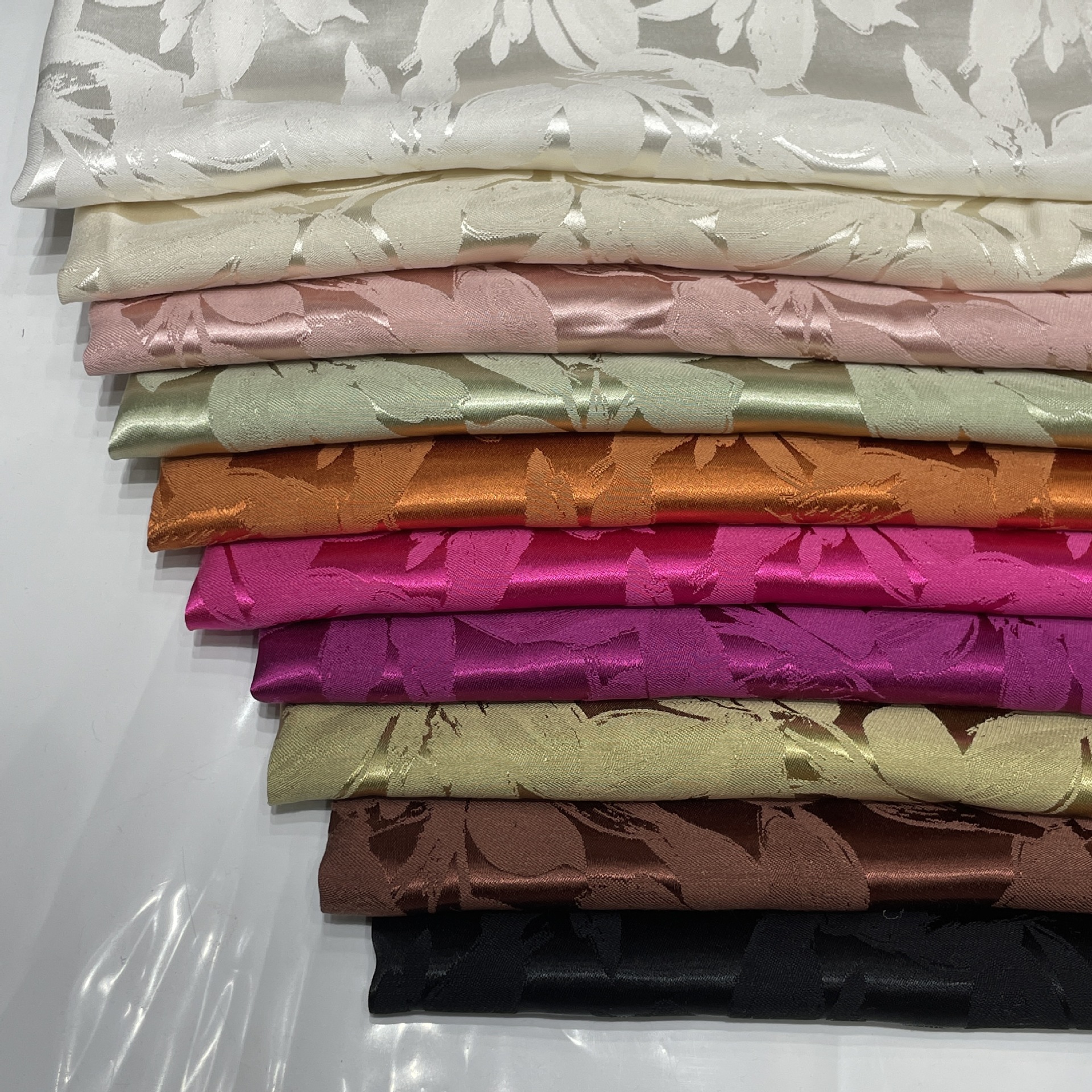 人丝天丝麻提花 连衣裙 衬衣 西服 吊带 旗袍面料批发