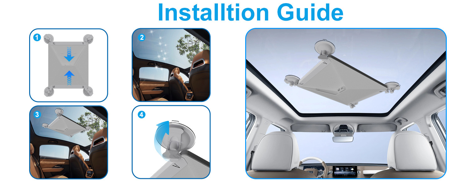 Amazon's best-selling mini car-mounted metal suction cup holder star mini device, glass load capacity 21KG-30KG