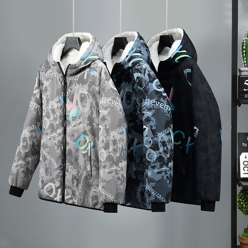 2025 Autumn and Winter Jackets for Teenagers, Boys, Junior and High School Students, Trendyy and Handsome, Thin Autumn and Winter Jackets for Older Children, Plus Cotton 2025 Autumn and Winter Jackets for Teenagers, Boys, Junior and High School Students, Trendyy and Handsome, Thin Autumn and Winter Jackets for Older Children, Plus Cotton
