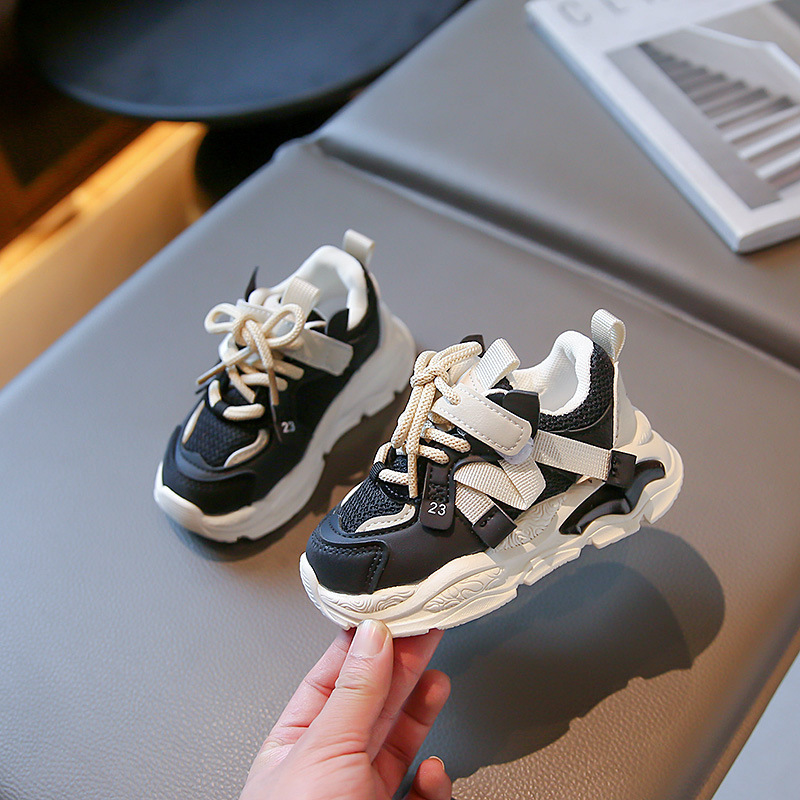 Tekaški copati Daddy Shoes za deklice Elegantni zračni mrežasti čevlji za fantke_voghion.com