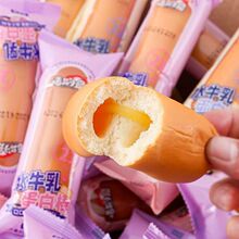 水牛乳蛋白棒面包蔓越莓夹心包营养早餐代餐饱腹食品【YT24】