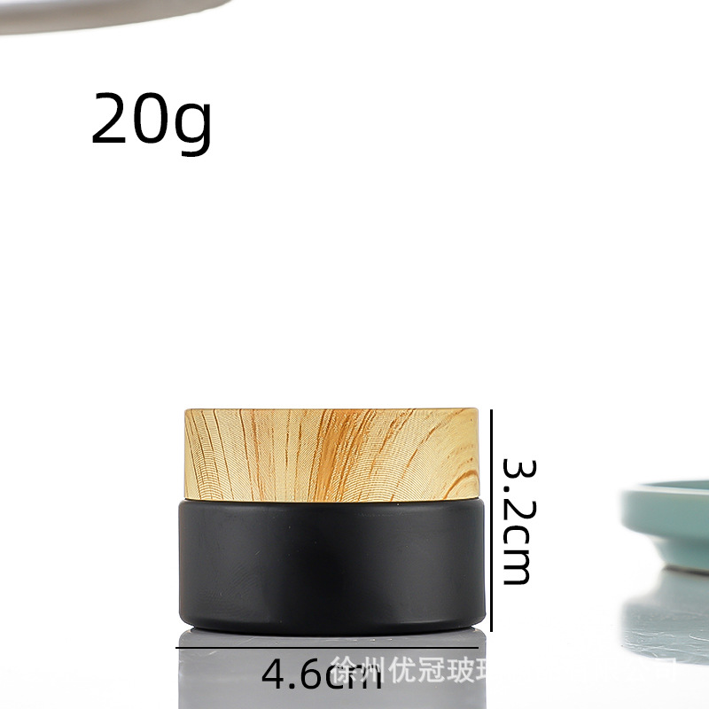 Frasco Pulverizador de Vidrio con Tapa Grano de Madera Reutilizable, Portátil para Cosméticos image 9