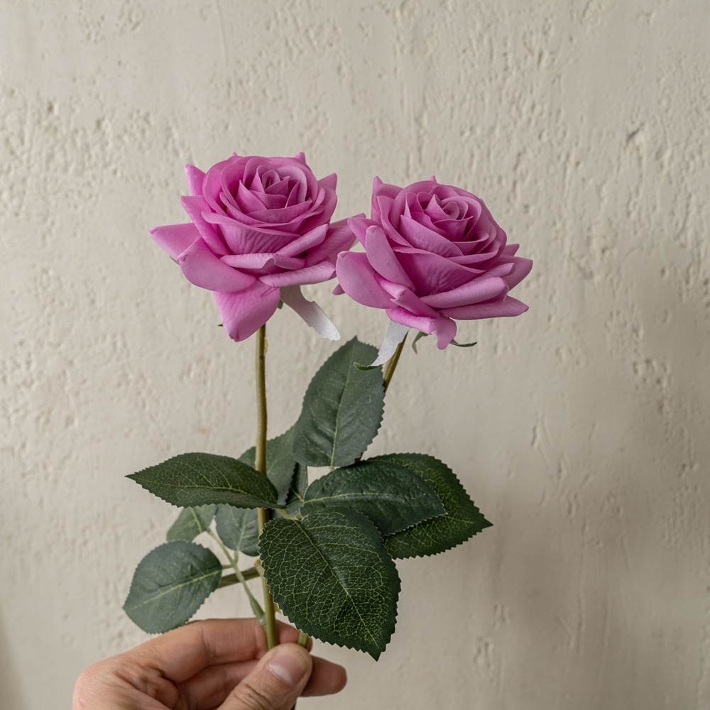INS estilo Toque Hidratante Rosa fábrica de flores artificiales decoración del hogar de la boda que sostiene la pared de la flor falsa MW60000