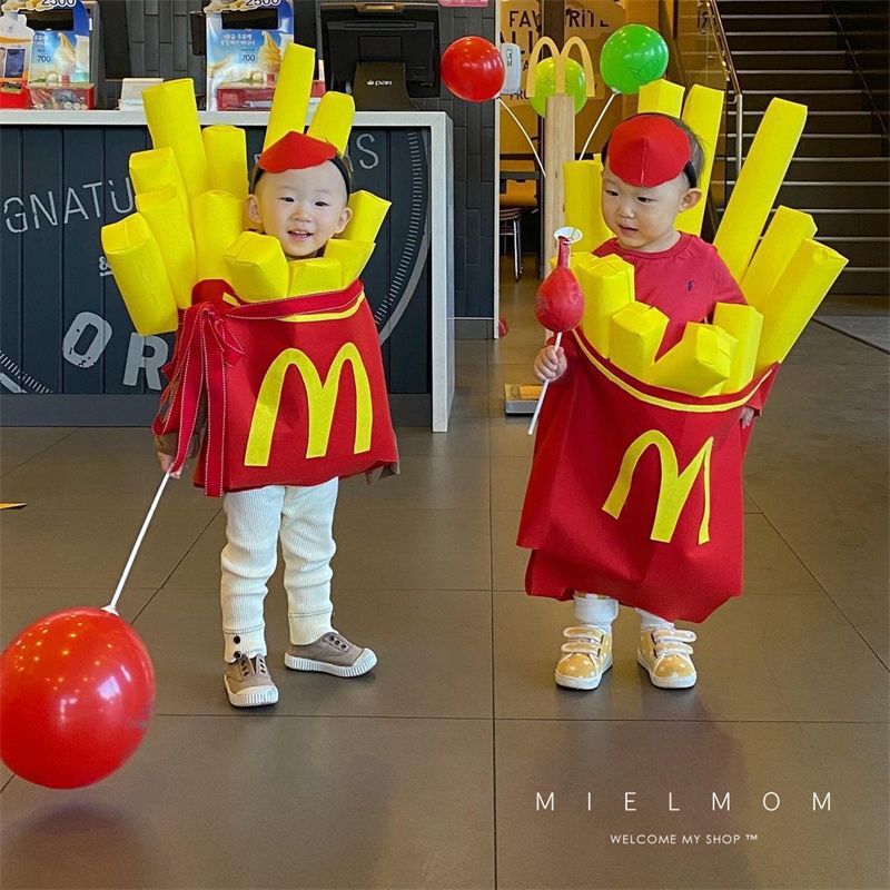 ハロウィーンの創意的なポテトの赤ちゃんの服装の子供の男女の子供の演芸の服の演技の服の服装のスーツ|undefined