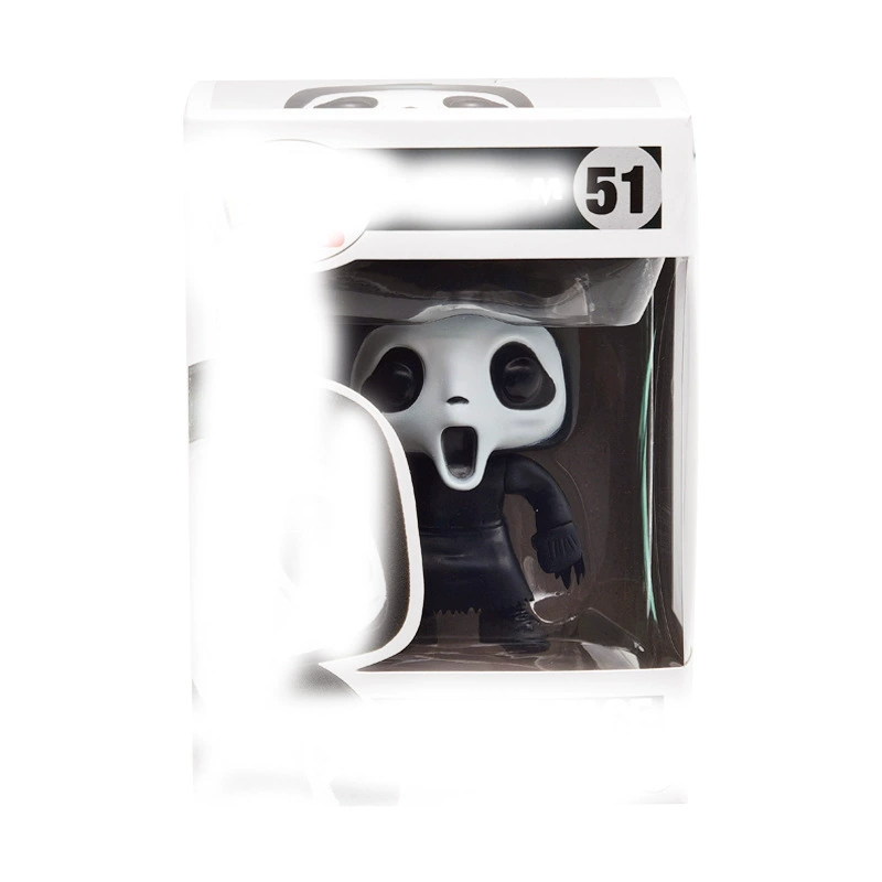 POP 51# Призрак Гасмск? (Scream Ghostface Q Version) Фигуры Модели игрушки милые