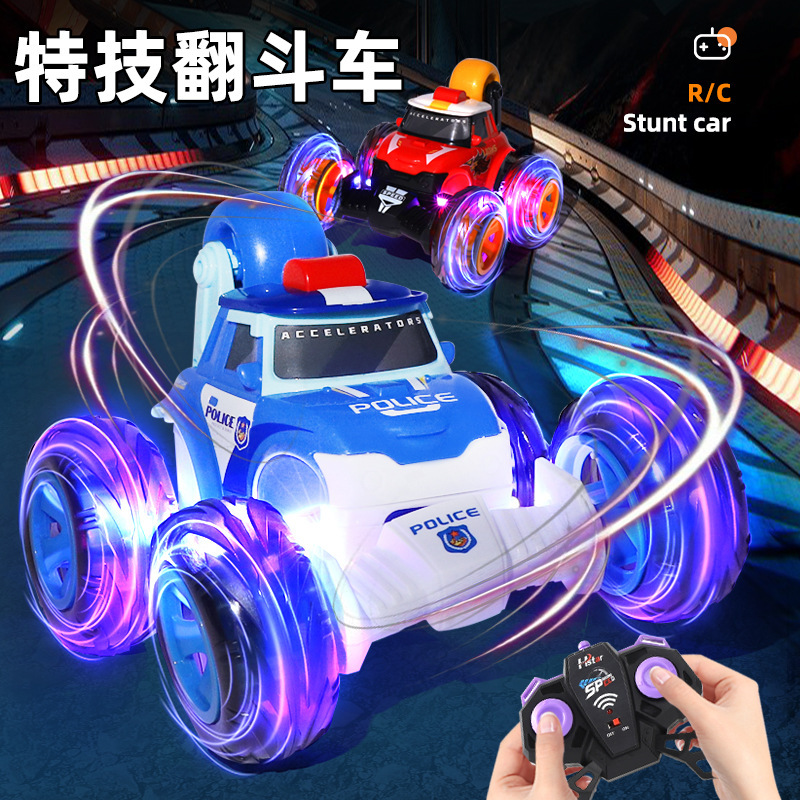 Hongxing Remote Control Car Dump Truck Boy Racing Twist Off-Road 360-Degree Rolling Stunt Car Kidsren's Toy Car Hongxing Remote Control Car Dump Truck Boy Racing Twist Off-Road 360-Degree Rolling Stunt Car Kidsren's Toy Car