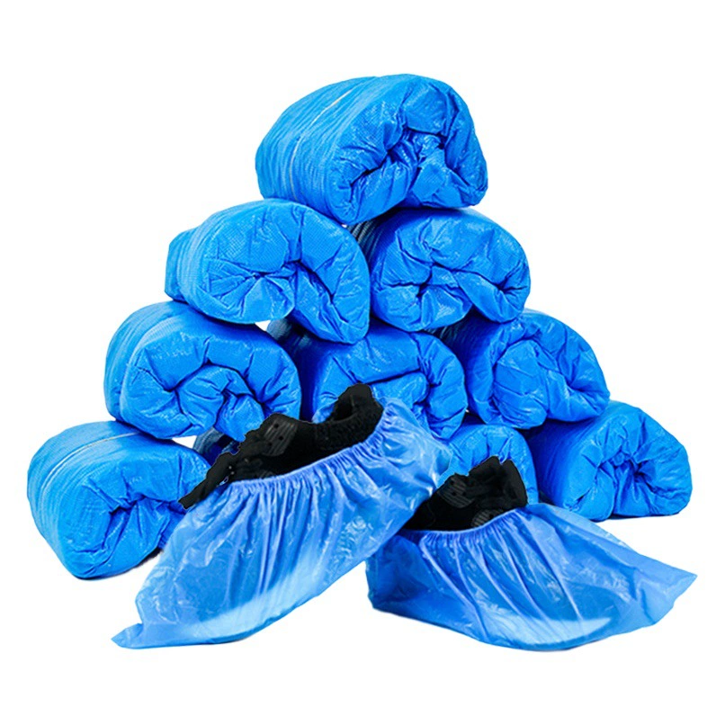 Одноразовые Бытовые Пластиковые непромокаемые бахилы CPE, Нескользящие, износостойкие пылезащитные утолщенные внутренние мужские и женские чехлы для ног