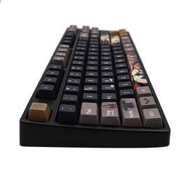 1套 图片色 PBT 幽灵空间 键帽 136键 键盘帽 机械键盘帽 OPP袋包