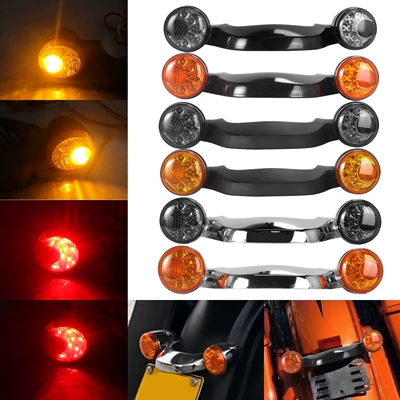 Harley üçün modifikasiya edilmiş LED dönmə siqnalı, Street Big Glide əyləc işığı ilə