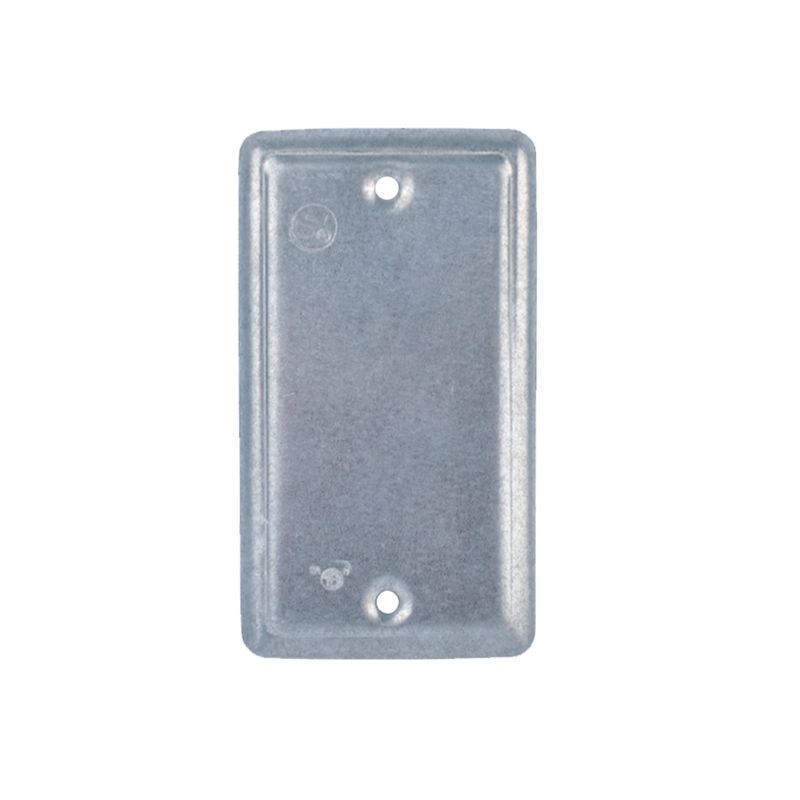 USLINSKY ETL - Placa de cubierta galvanizada estándar americana de 4x2 pulgadas para panel de interruptores y toma de corriente contra incendios