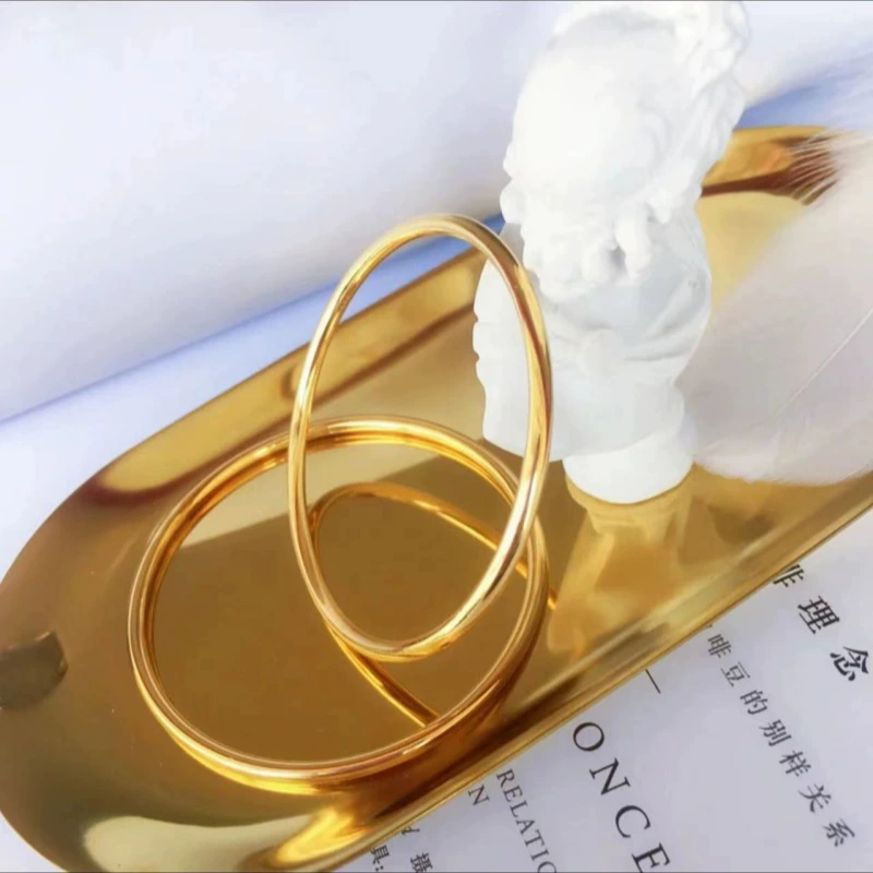 Браслет из золота 18 карат (Au750), цветное золото, неразъемное, простое, универсальное, с эффектом высокого класса, с перламутром, оптом, новая модель