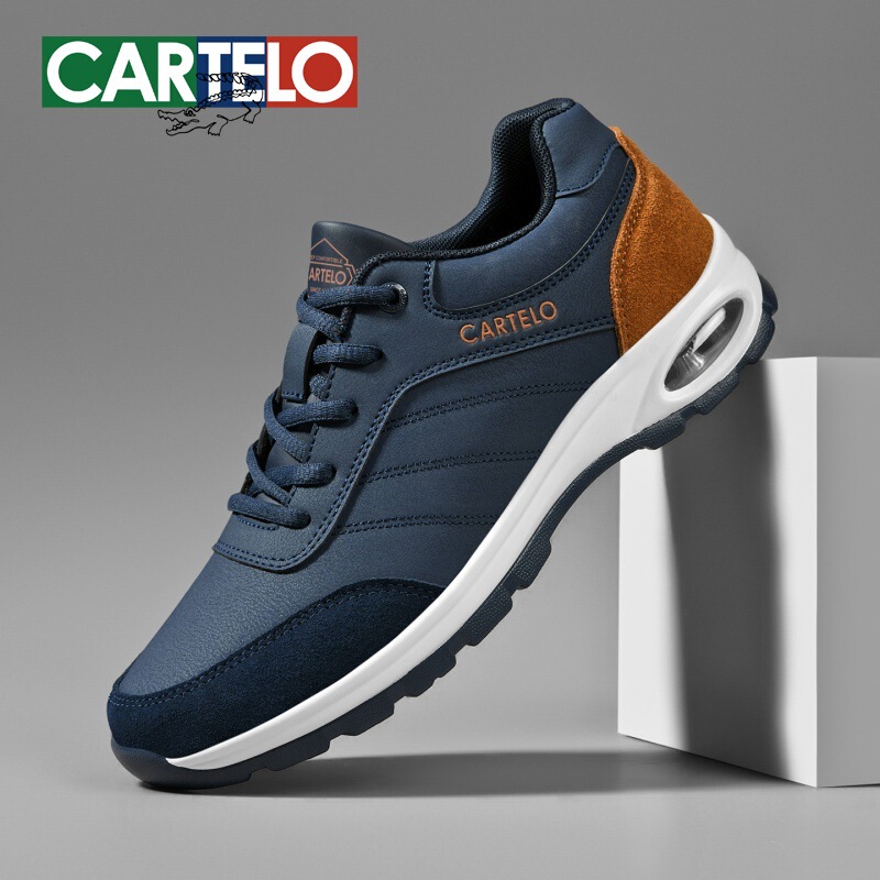 Cardile Crocodile 2025 Autumn and Winter Men's Shoes Lightweight Soft Sole Sports Casual Shoes Trendy Shock Absorbing Travel Outdoor Running Shoes Cardile Crocodile 2025 Autumn and Winter Men's Shoes Lightweight Soft Sole Sports Casual Shoes Trendy Shock Absorbing Travel Outdoor Running Shoes