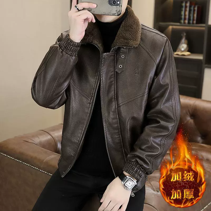 Winter trend windproof keep warm jacket for leisure, high-quality style, increased thickness