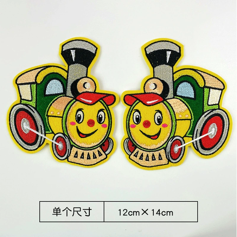 Big cartoon down jacket, mosquito net, children's stickers, with embroidery