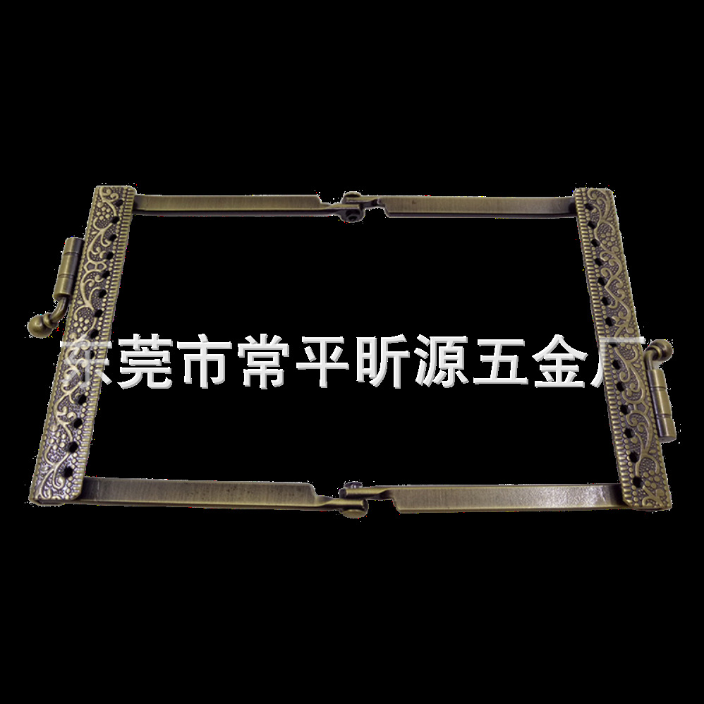 厂家供应手袋夹子 箱包五金配件 ，手袋口架