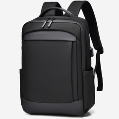 跨境潮流男士双肩包休闲时尚15.6寸笔记本电脑商务背包简约双肩包