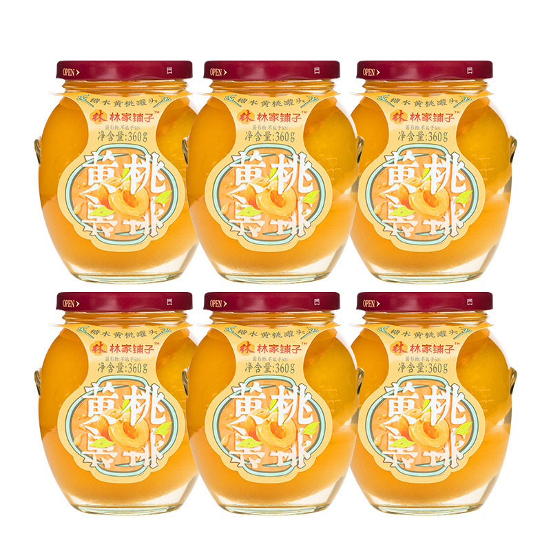 노란복숭아 360g*6캔 [클래식 앵커 추천]