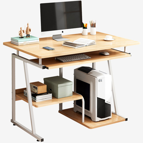 Yijiada computer desk computer desktop table home desk student desk bookshelf combination simple small table