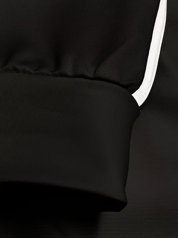 Women's New Casual Retro-style Print Hooded Sweatshirt And Casual Trousers Two-piece Set_ecoleips.com