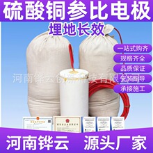 燃气管道长效参比电极硫酸铜参考电极 自带填包料+5米铜芯电缆线