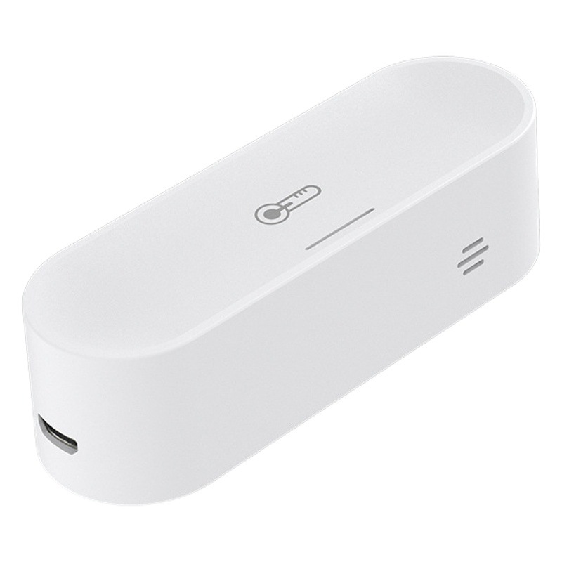 Fuente de alimentación USB/fuente de alimentación de batería-Nuevo modelo privado NEO graffiti ZigBee sensor inteligente de temperatura y humedad