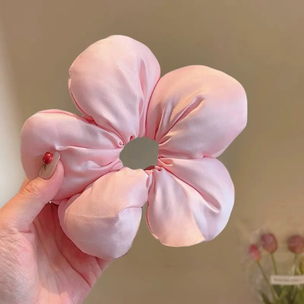 분홍색 입체 꽃
