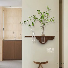 水养绿植装饰画花瓶立体砂岩画餐厅DIY置物客厅电视机背景墙挂画