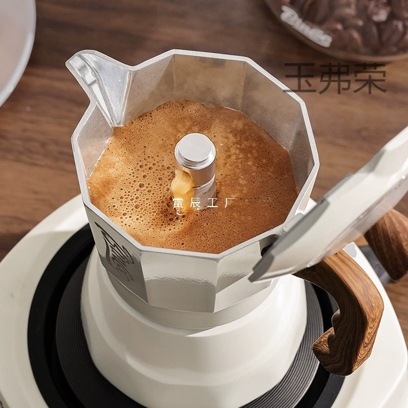 Bincoo coffee dual valve Mocha pot home grinding coffee machine Italian concentrated extraction coffee coffee