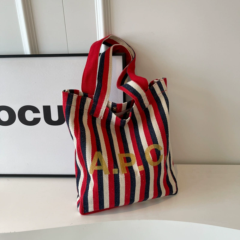 Capacious shopping bag, one-shoulder bag, for students