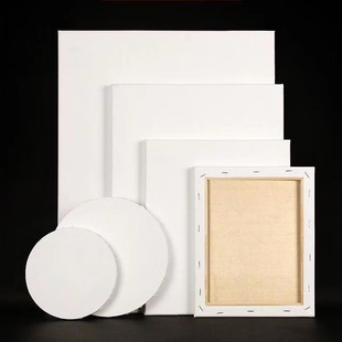 Oil painting frame practice solid wood oil canvas frame acrylic oil painting hand-painted drawing board cotton linen large factory direct sales