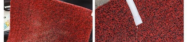 Entrance door mat, looped pile, non-slip, for entryway, bathroom, living room, and car