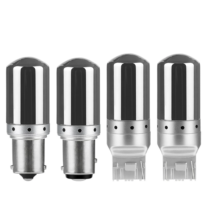 Auto LED turning light brake light 1156 144smd 3014 high -light reversing light decoding constant current defense frequency flash