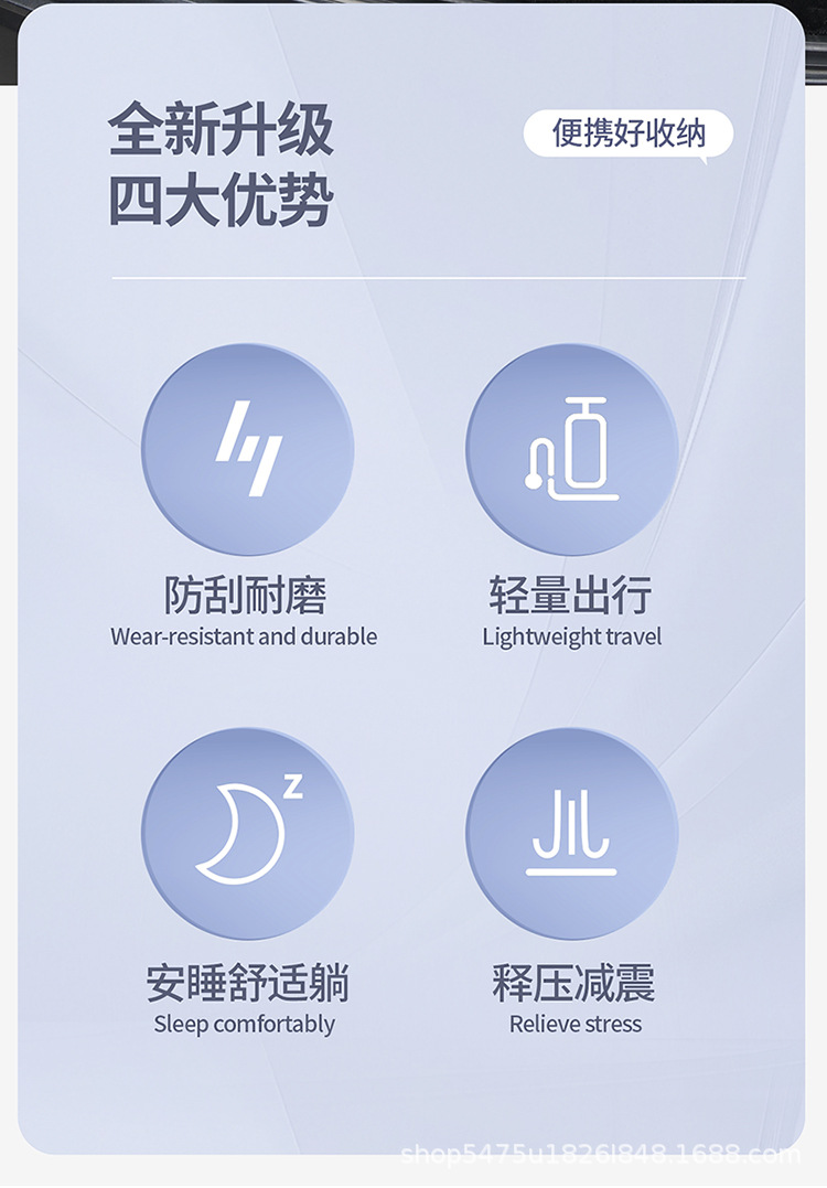 Car Rear Seat Folding Mattress, Car Mattress, Inflatable Mattress, Outdoor Travel Bed, Sleeping Essential for Suvs and Sedans