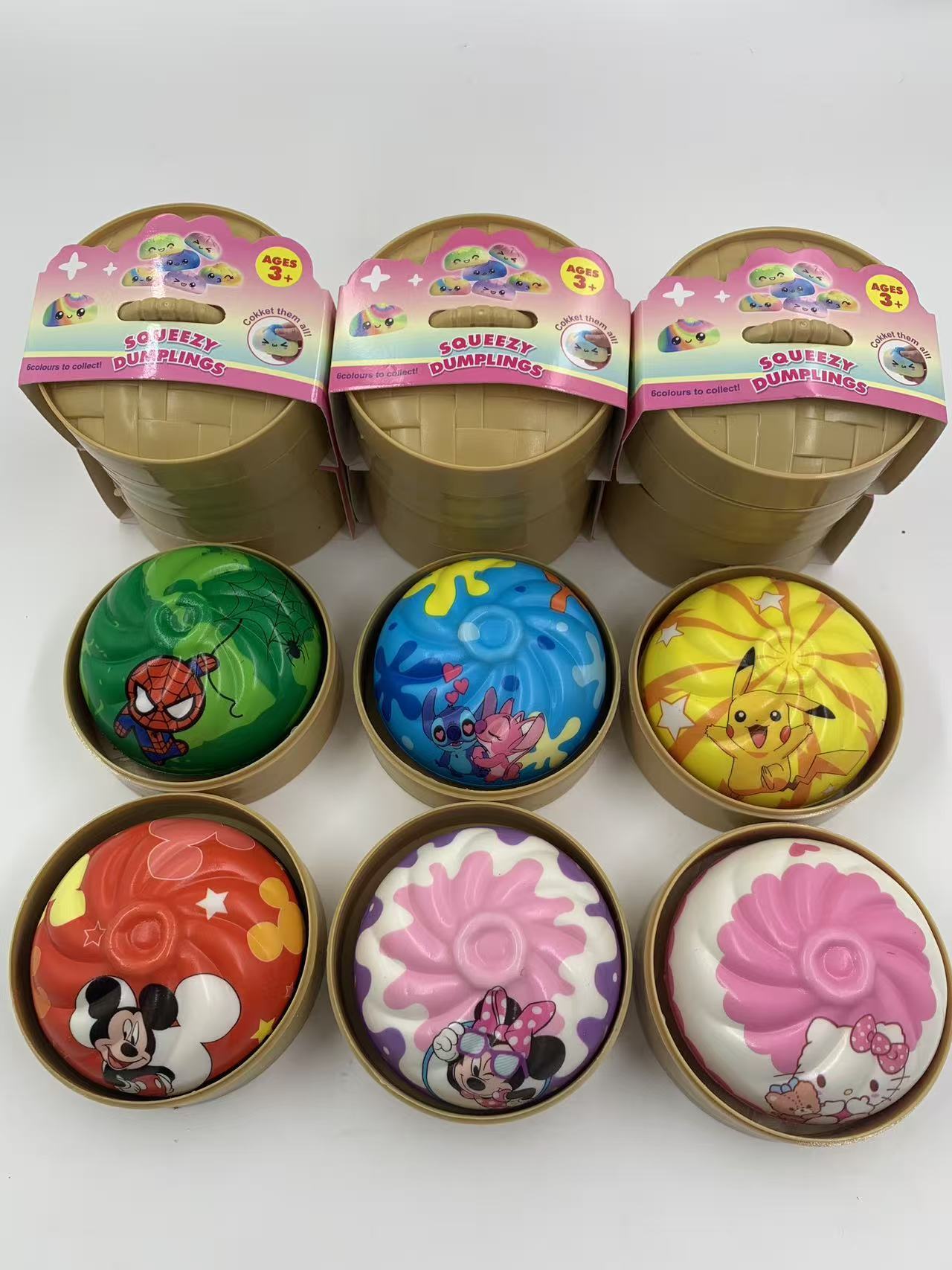 Bollos de bolos de pop transfronterizos, pellizco de pellizco, descompresión de bolos de simulación suaves, forma de bolos de imitación encantadora, interesante, no pegajoso, alivio de la aburrimiento. image 33