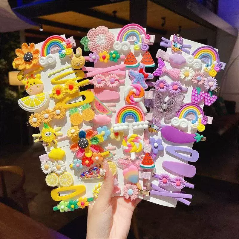 Детская заколка, милая краб-пин, аксессуар для волос, зажимы, челки, интернет-знаменитость, 2025 год