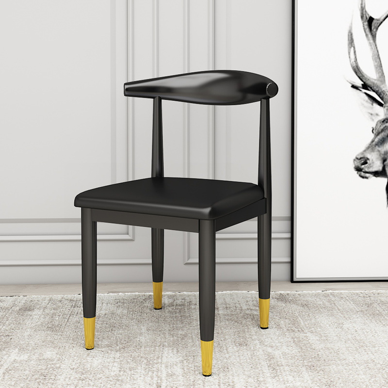 Mesa de comedor Silla de lujo hogar cuerno silla respaldo escritorio aprendizaje maquillaje simple moderno restaurante especial negociación silla