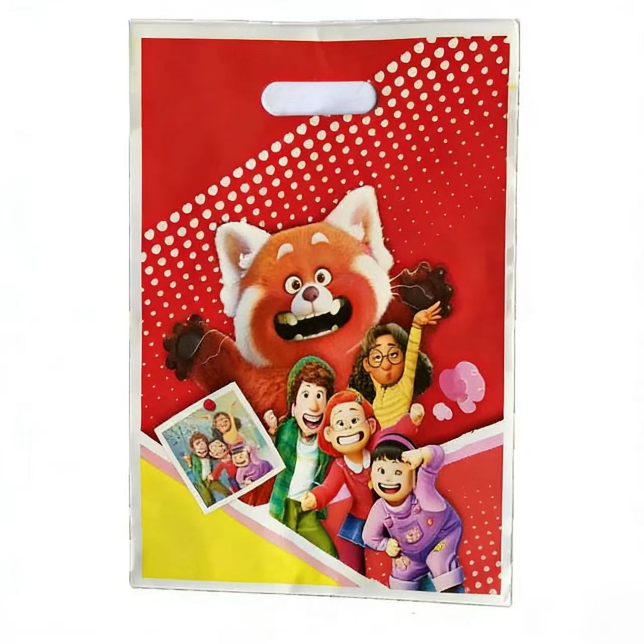 Bolsa de regalo 10uds-Osito Rojo