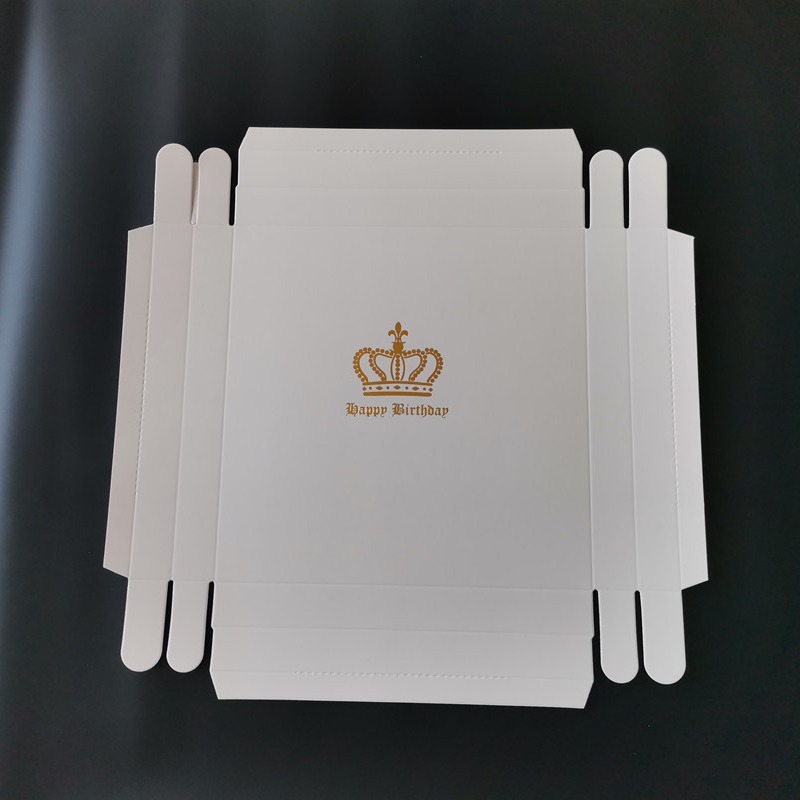 Caja de pastel tapa transparente 4/6/10/12/14 pulgadas de una sola capa de doble capa de tres capas de cuatro capas especial mayor tapa blanca