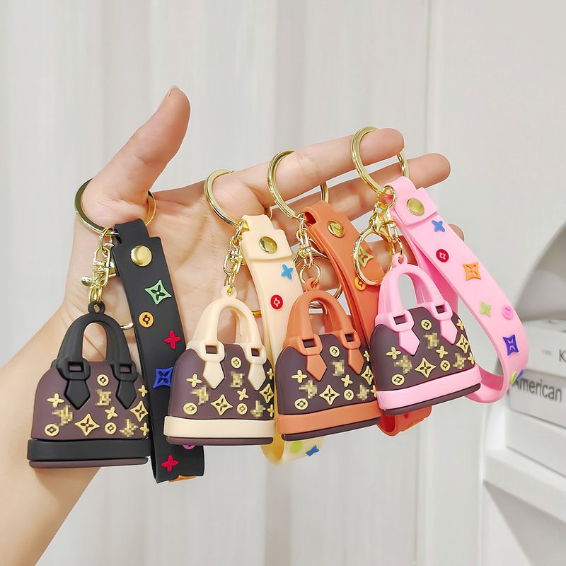 In-Stock Popular Mini Replica Lv Bag Keychain Pendant, Lv Monogram Bag Charm, Small Gift Wholesale