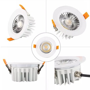 2.5��10W���bCOBԡ��IP65�컨���_�׳ߴ�80-85mm��ˮͲ������