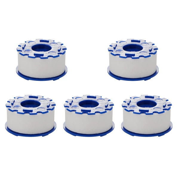 Filter, blue cover, 5 pieces