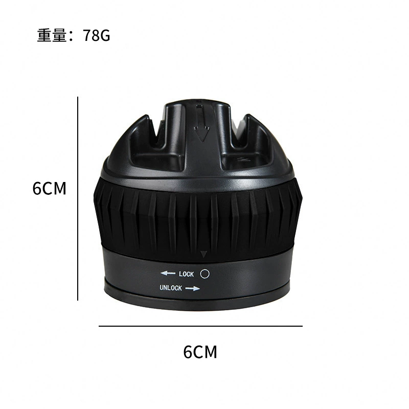 Hemispherical suction cup sharpener double groove sharpener sharpener stone stick kitchen fruit kitchen knife quick sharpening tools wholesale