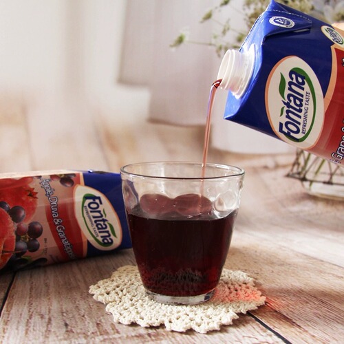 Fontana Cyprus imported Fontana juice summer drink fruit-flavored beverage Fentengle orange juice wholesale