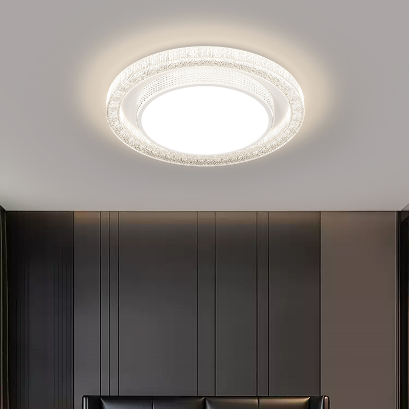 Lámpara de sala de estar, atmósfera simple y moderna, lámpara de Guangdong Zhongshan, paquete de casa completa, lámpara de dormitorio combinada, lámpara principal, lámpara de techo