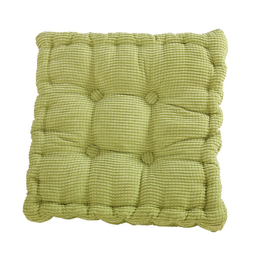 Manufacturer customized three-dimensional corn kernel cushion, thickened handmade fat cushion, tatami cushion, corduroy buttocks cushion