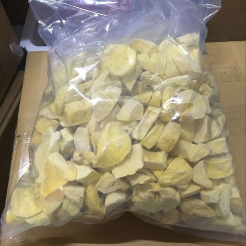 Dried Durian in Original Slices, Thailand's Golden Pillow Variety, Factory Wholesale, Bulk Pack, Full Carton Net Weight, Edible Durian Dried Fruit