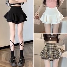 黑色半身裙新款女春季蛋糕裙短裙高腰显瘦字裙裤裙蓬蓬伞