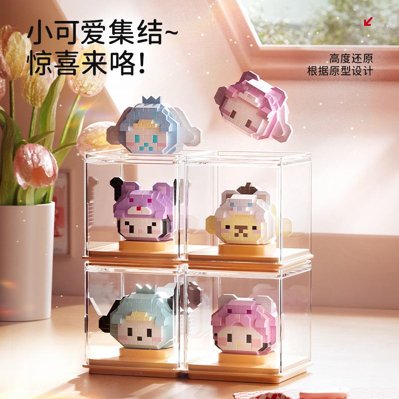 NLNM nuevo muñeco Sanli serie Le transfronterizo de alto ensamblaje puzzle decoración de escritorio regalo para chicas