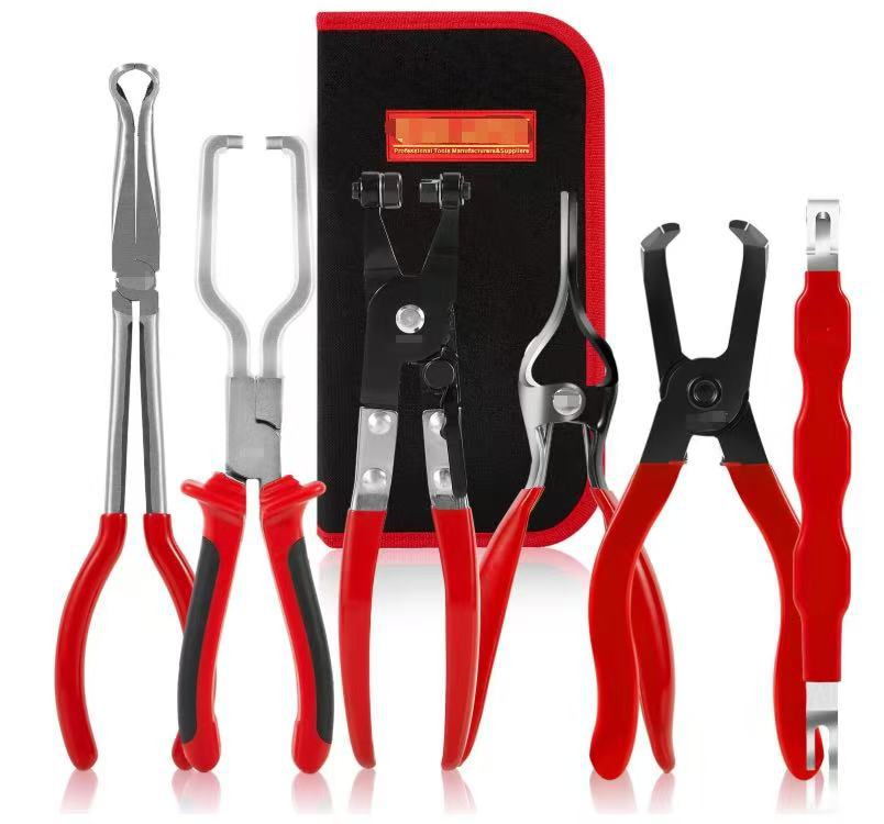 Авторемонтный набор из шести предметов (на фото)